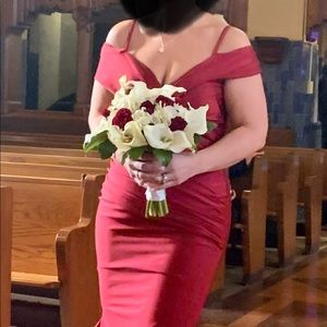 Jessica angel red dress